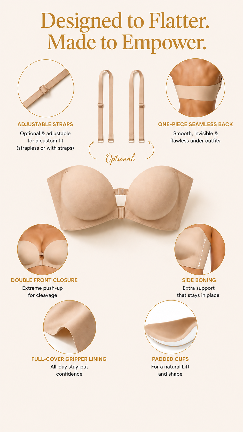 LiftLuxe™ Strapless Bra